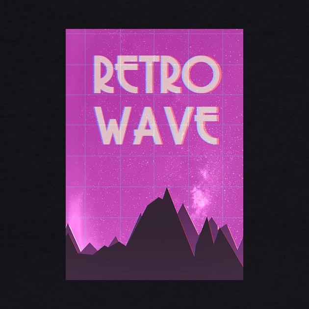 Retrowave Galaxy Aesthetic by Oh My Martyn